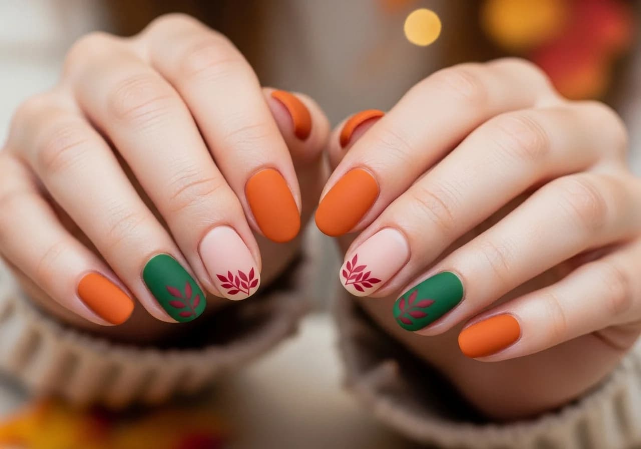 15 Trendy Fall Nails: Cute Autumn Nail Designs