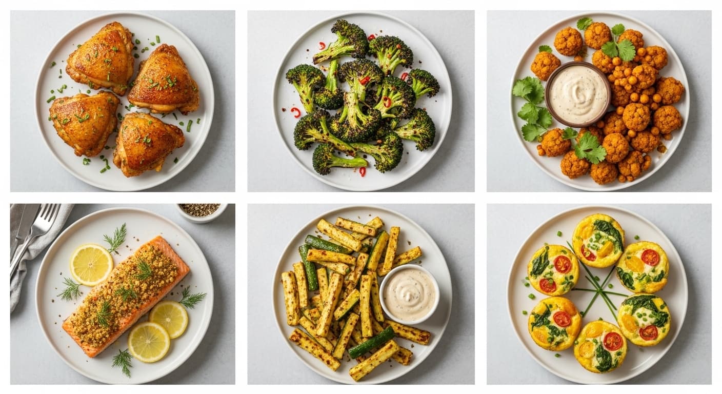 Air Fryer Recipes Guide for Healthy Crispy Quick Meals