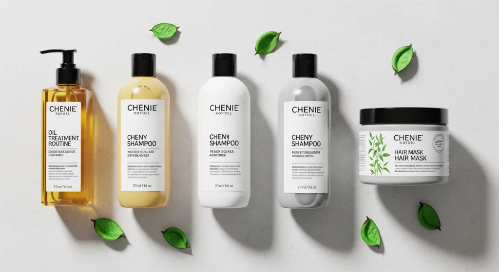 step by step haircare routine for healthy shiny hair 