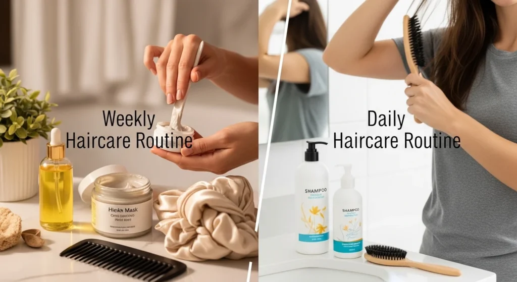 scalp care routine for hair growth