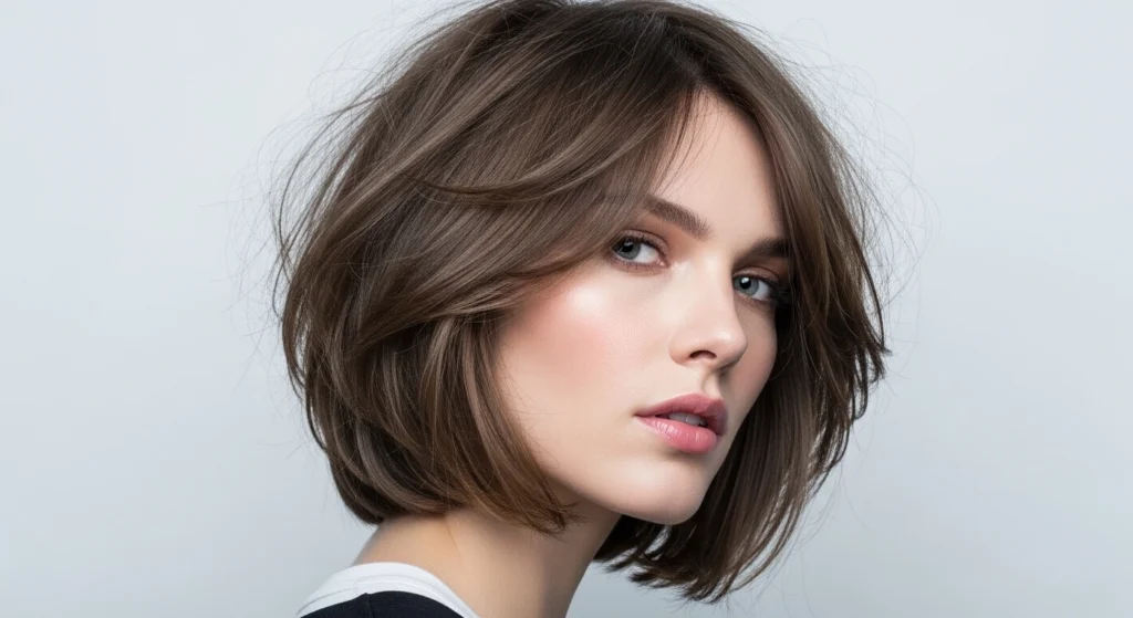 textured bob low maintenance hairstyles 2026