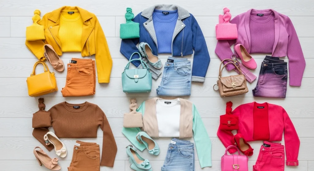 Fashion Nova outfit formulas 2026 style guide flat lay