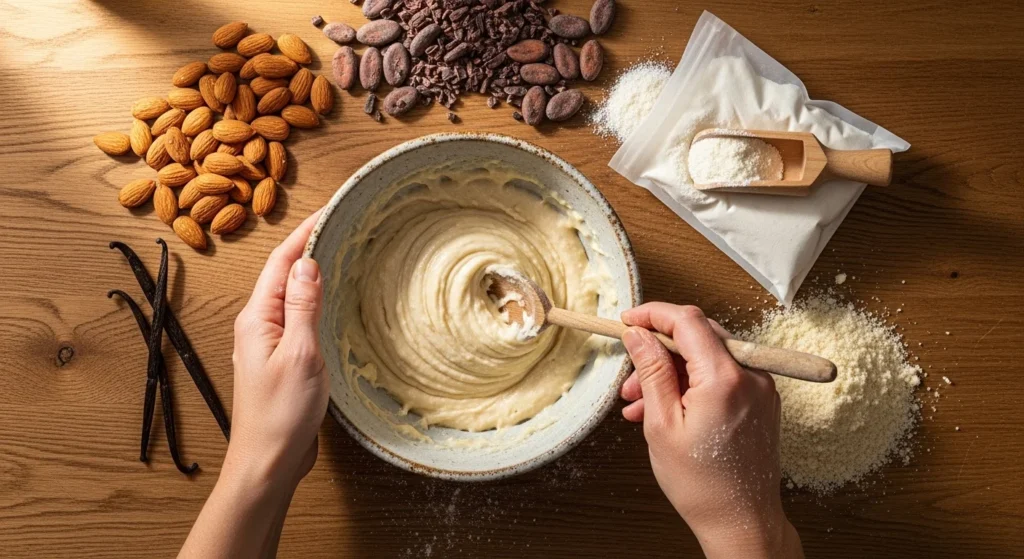 Making easy sugar free desserts at home with natural ingredients