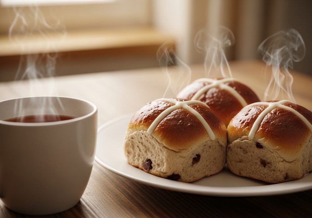 Coconut macaroons dipped in chocolate, arranged on a decorative plate.