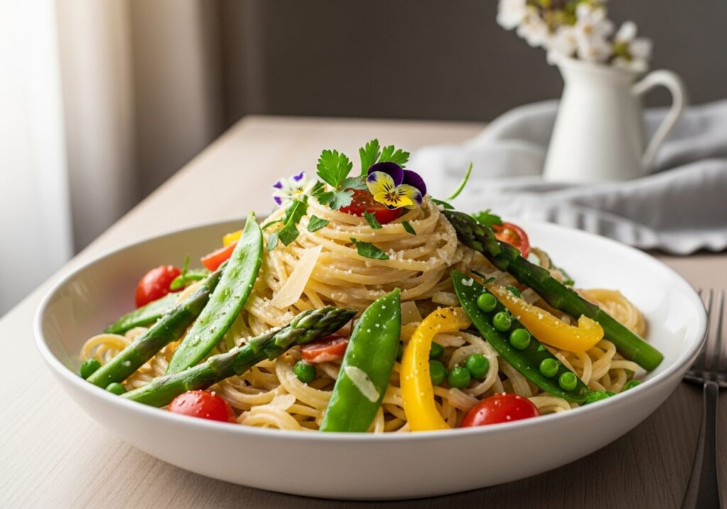 easy one pan roast chicken Easter dinner