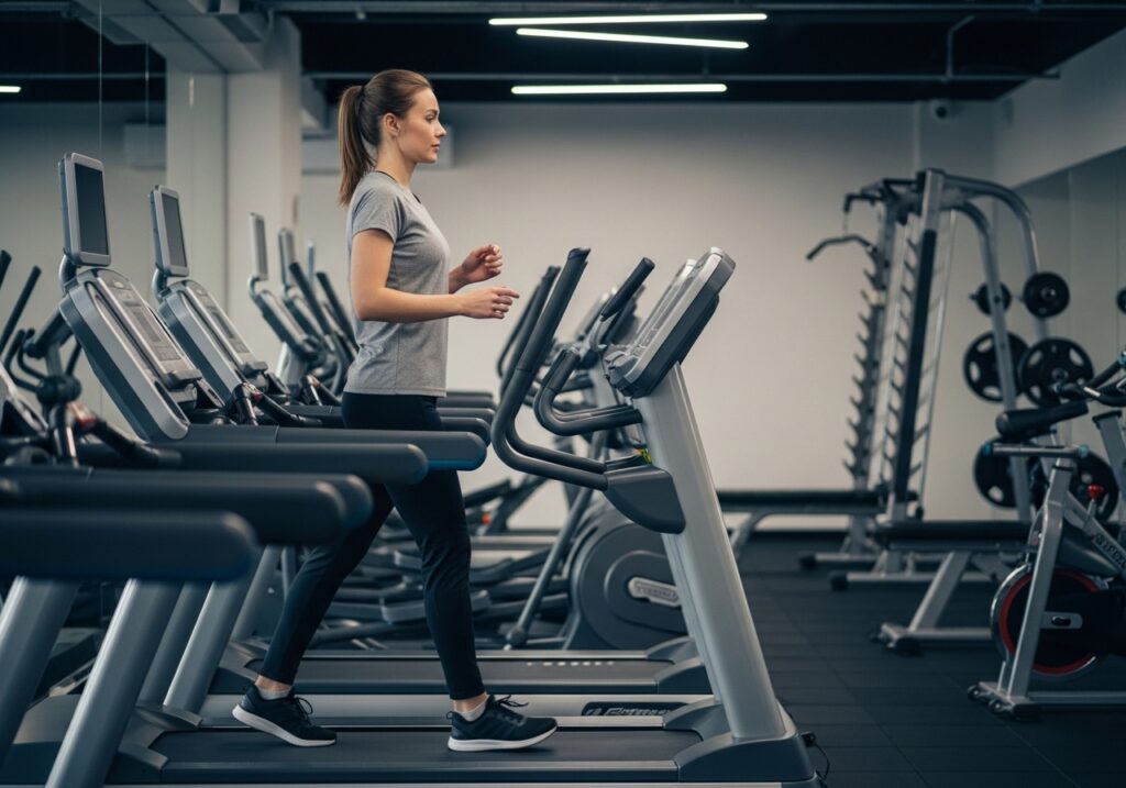 beginner treadmill workout for weight loss gym cardio exercise routine