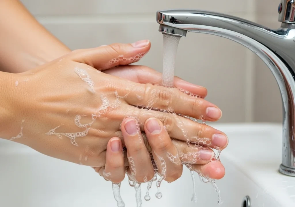keeping nails clean for better health