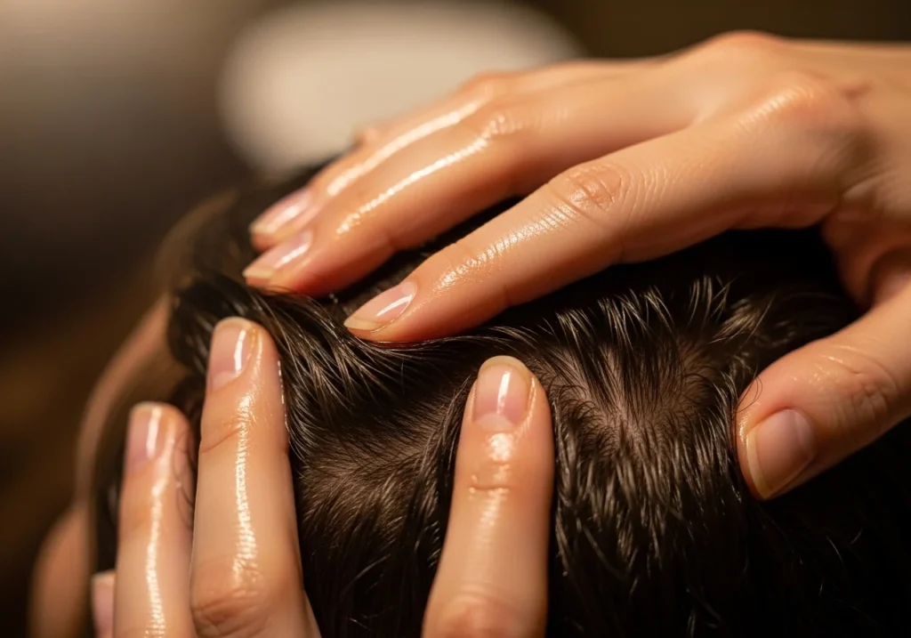 hair oil nourishing scalp and roots