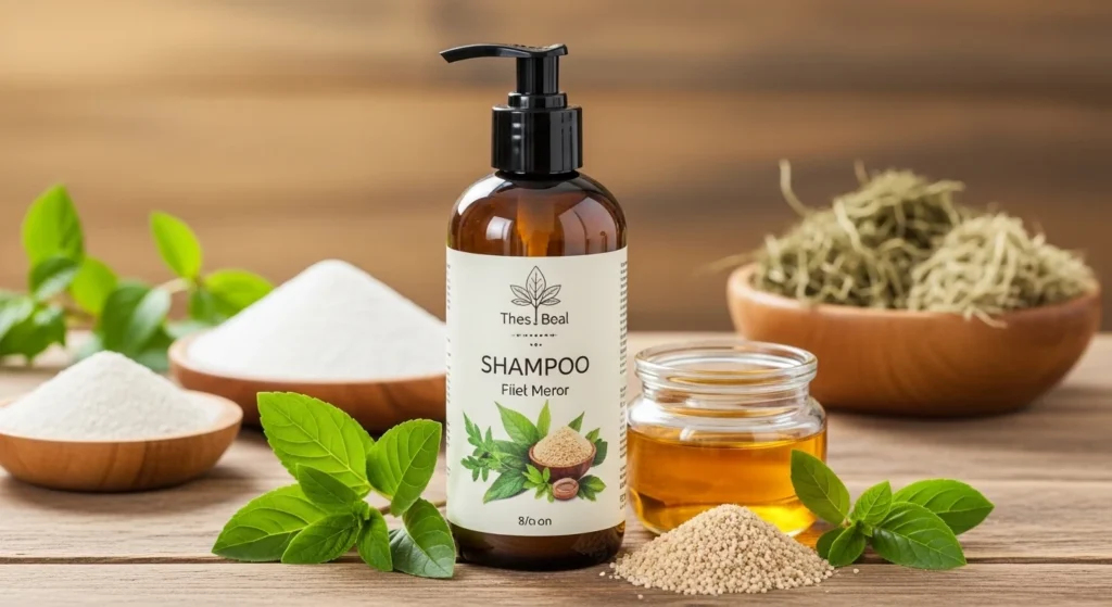 sulfate free shampoo for hair fall control natural hair care