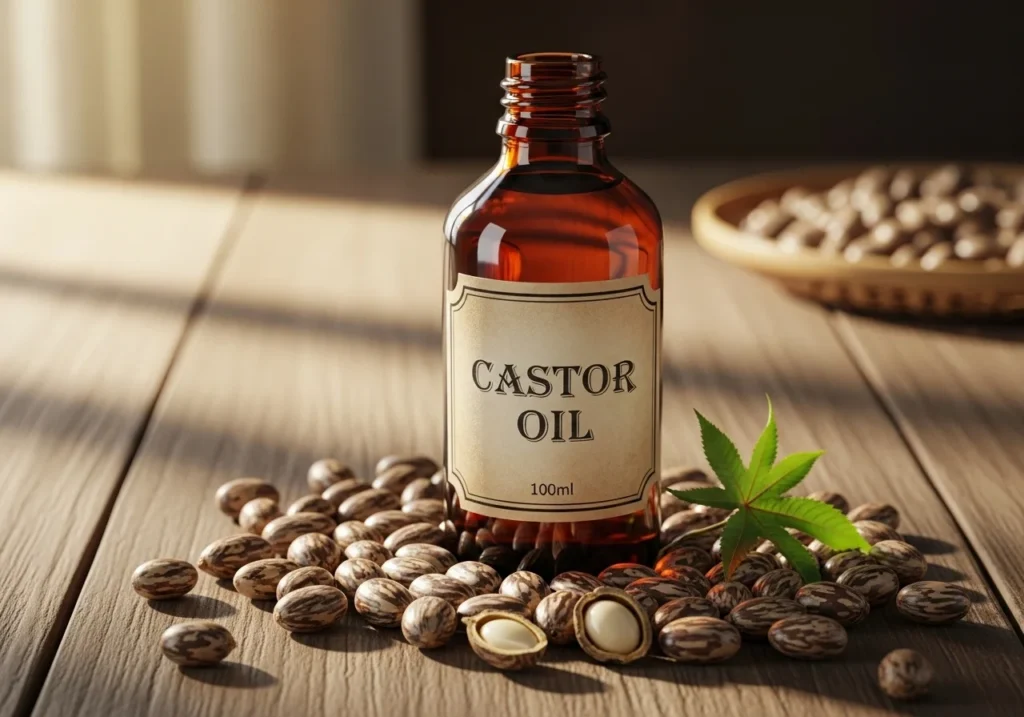 castor oil for hair growth and thickness