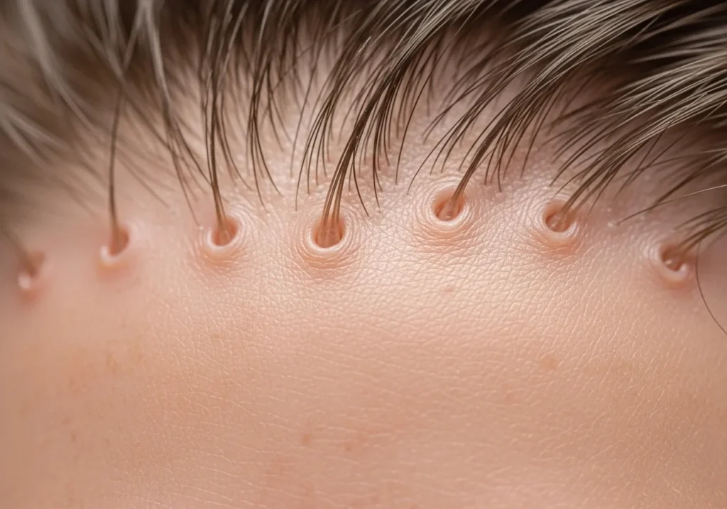 clean scalp healthy hair growth dandruff free scalp