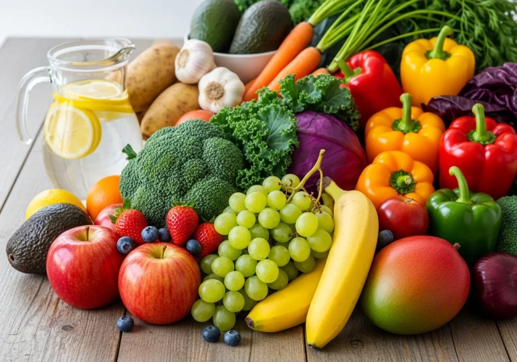 healthy foods for clear skin