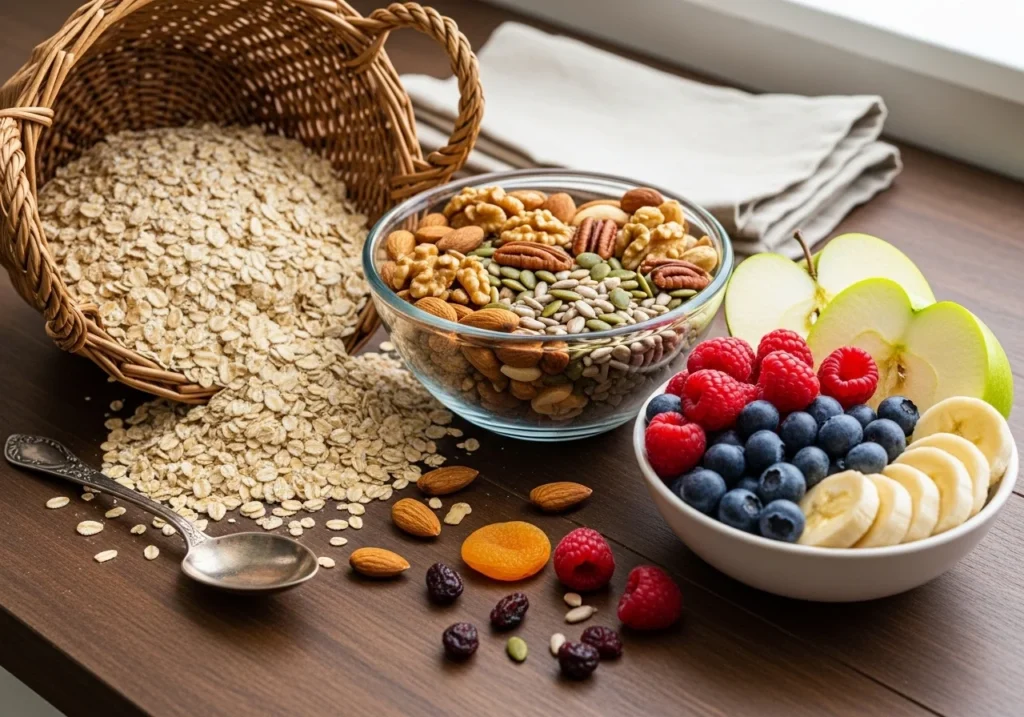 healthy pantry ingredients for homemade snacks