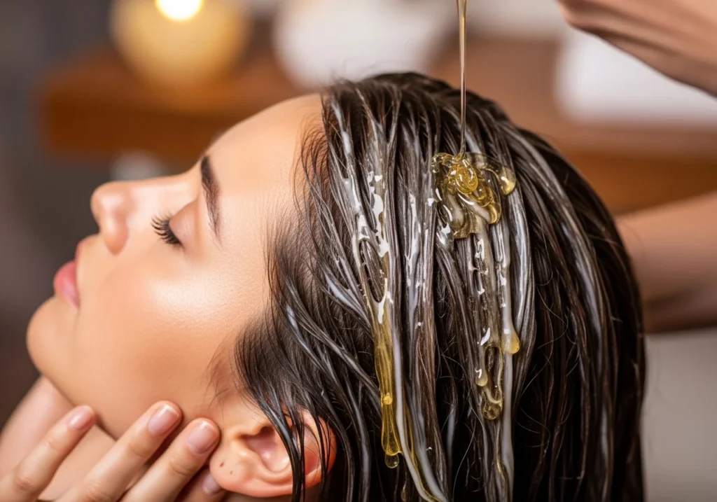 Milk and honey hair treatment for deep hydration, softness, and smooth, manageable hair