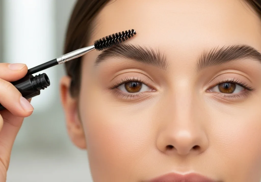 natural eyebrow grooming without makeup simple look