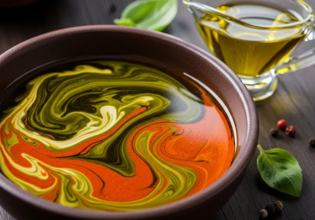 DIY hair oil blend preparation at home