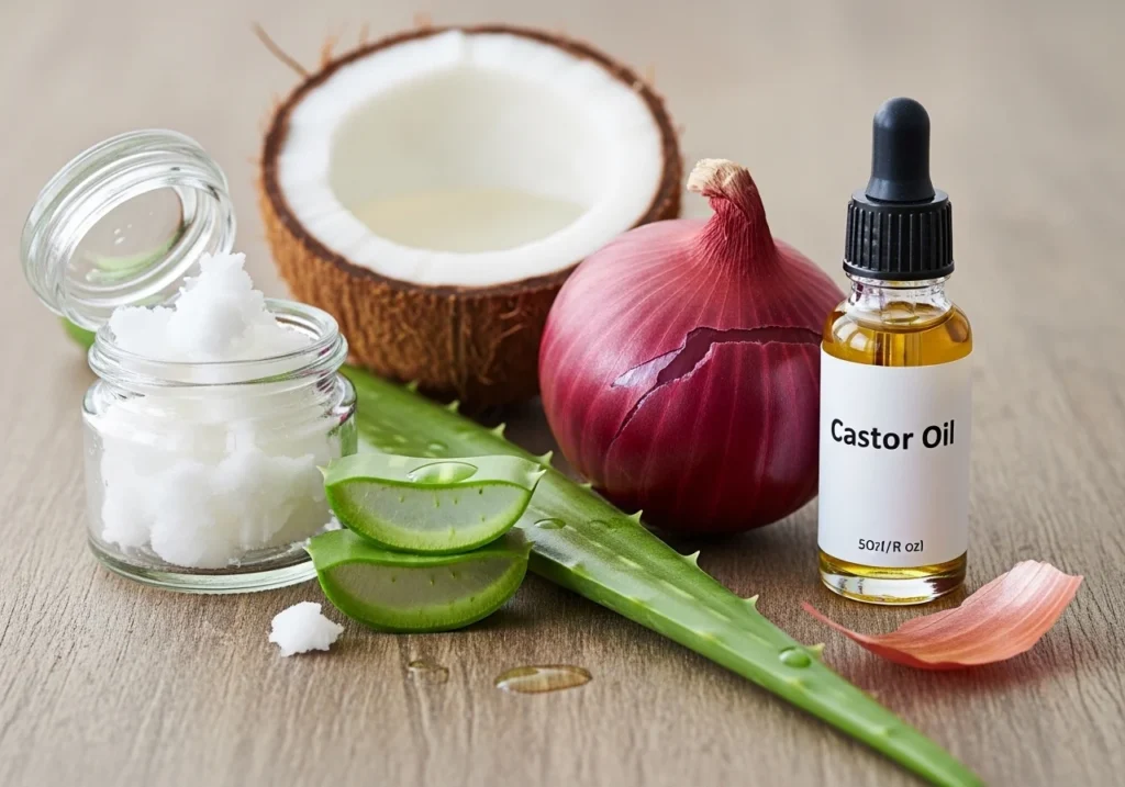 natural ingredients for hair growth and strong hair