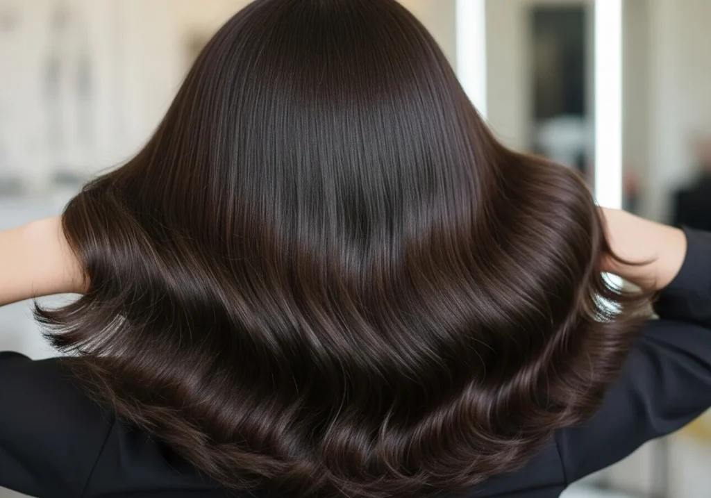 strong thick shiny hair final healthy result