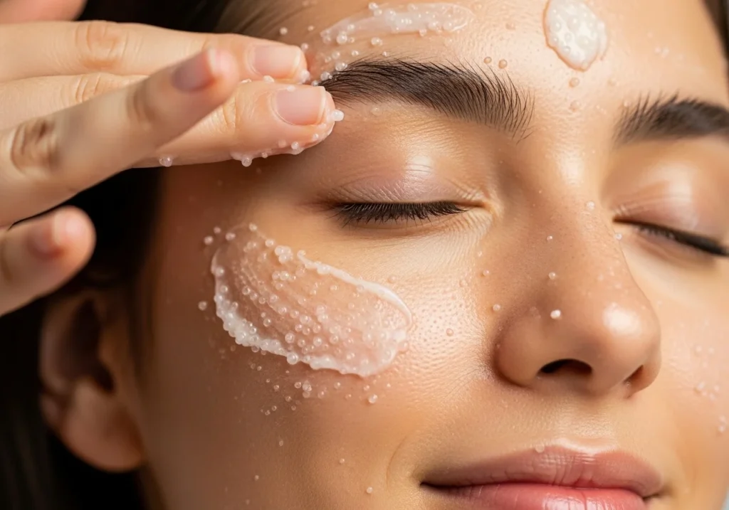 Stress-free lifestyle helping improve skin health and glow