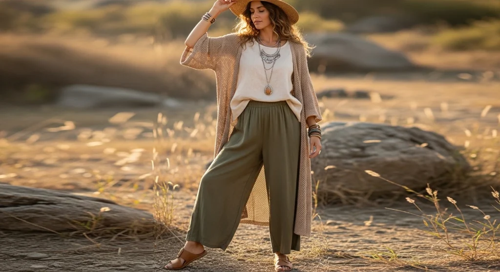 Trendy bohemian style outfits for everyday wear