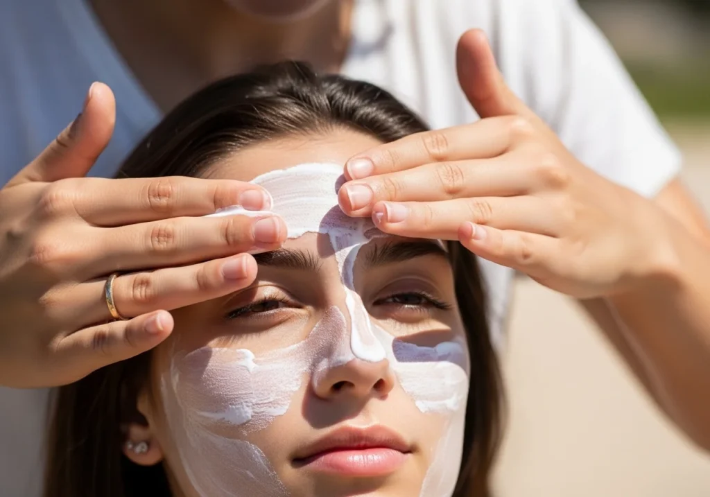 Skin care routine for clear and glowing skin at home