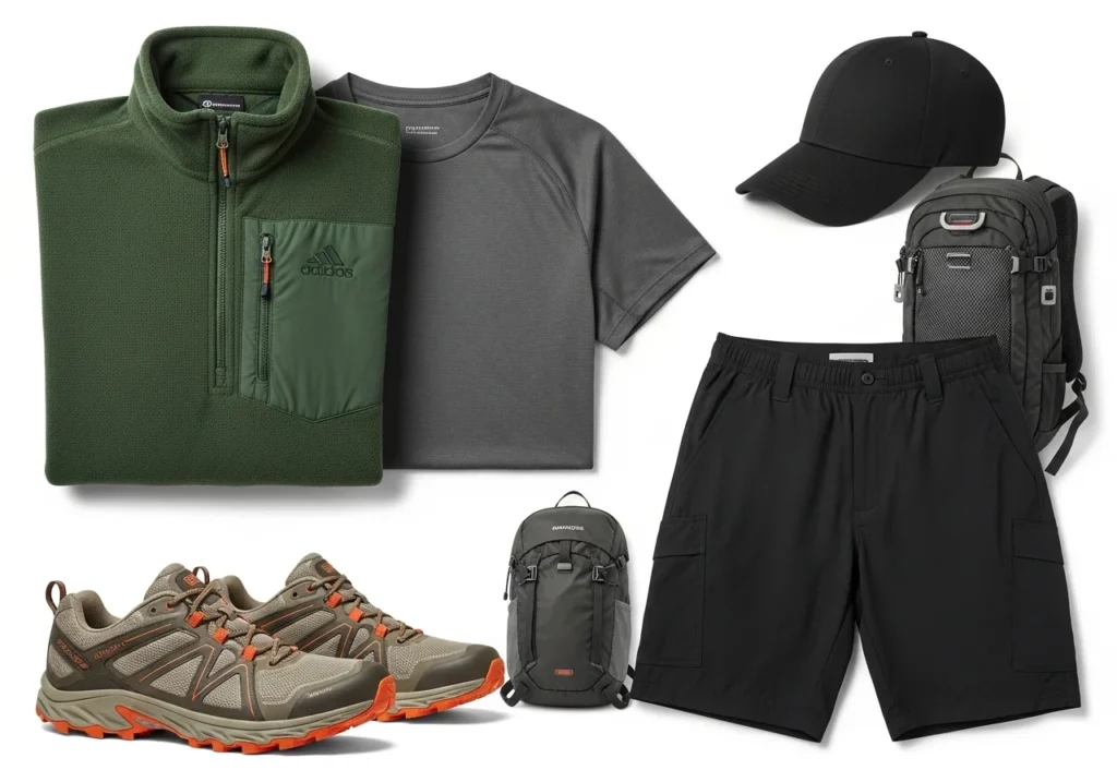 Stylish weekend outfits, mix-and-match ideas with tops, jeans, and sneakers