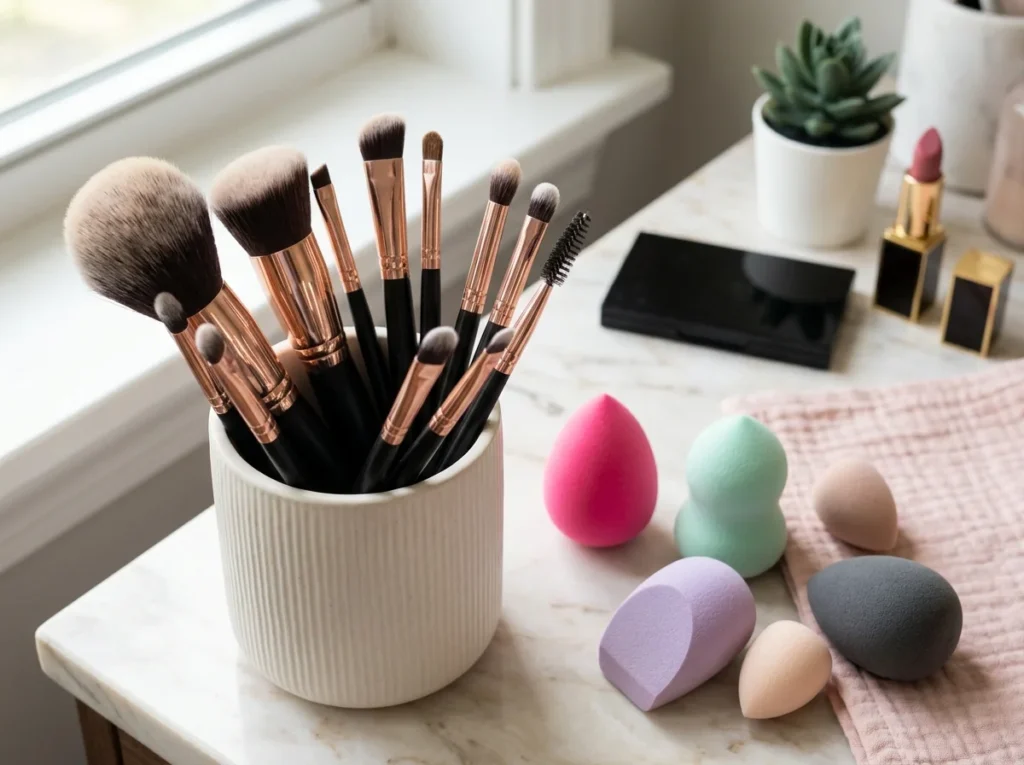 budget makeup tools for beginners