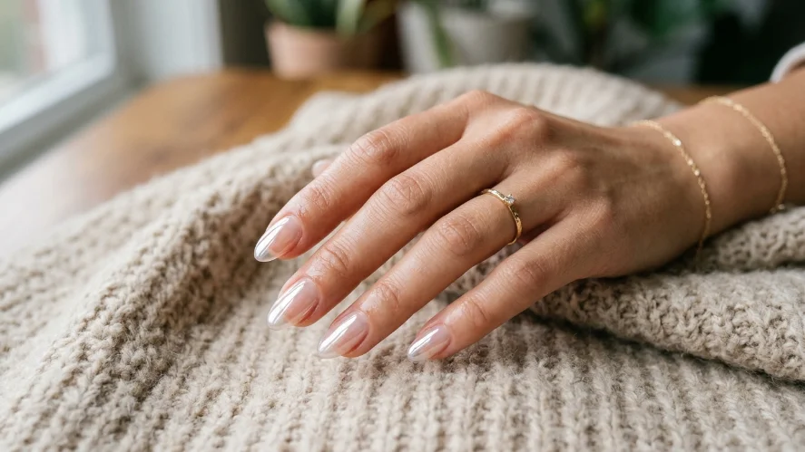 soft ombre nail design for beginners