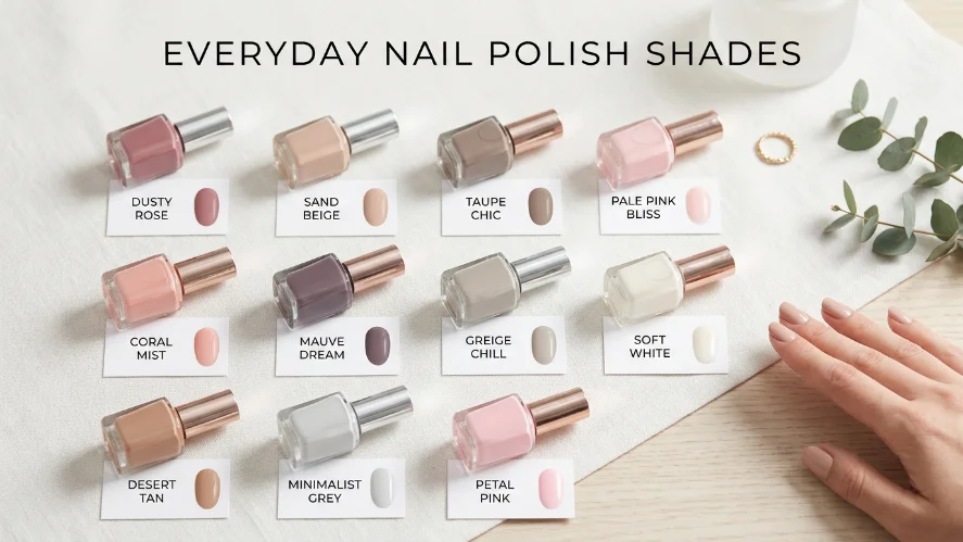 best nail colors for daily use