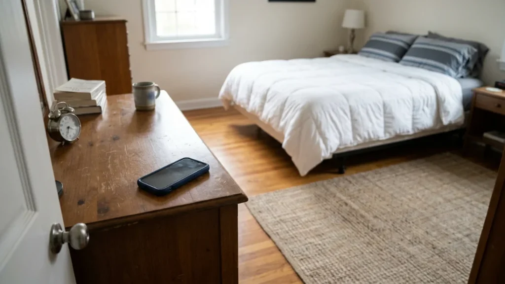 avoiding phone in morning routine