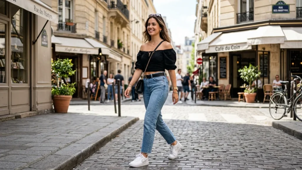 casual chic birthday party outfit