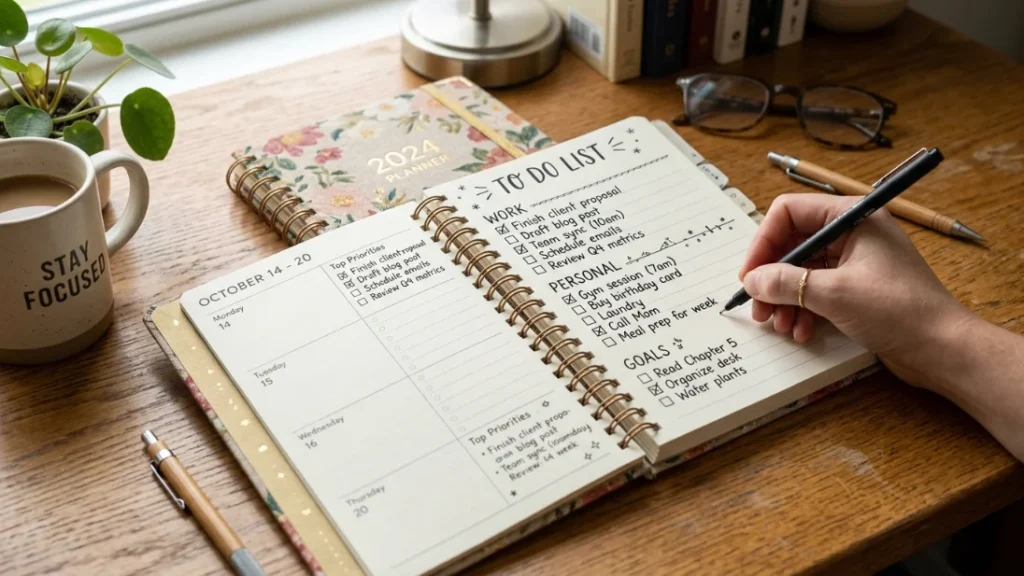 daily planning for productivity