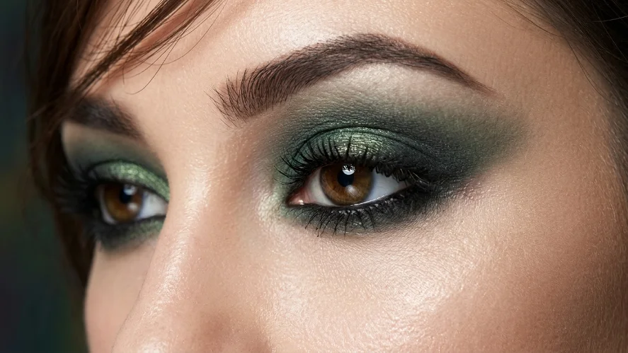 soft nude smokey eye everyday makeup look