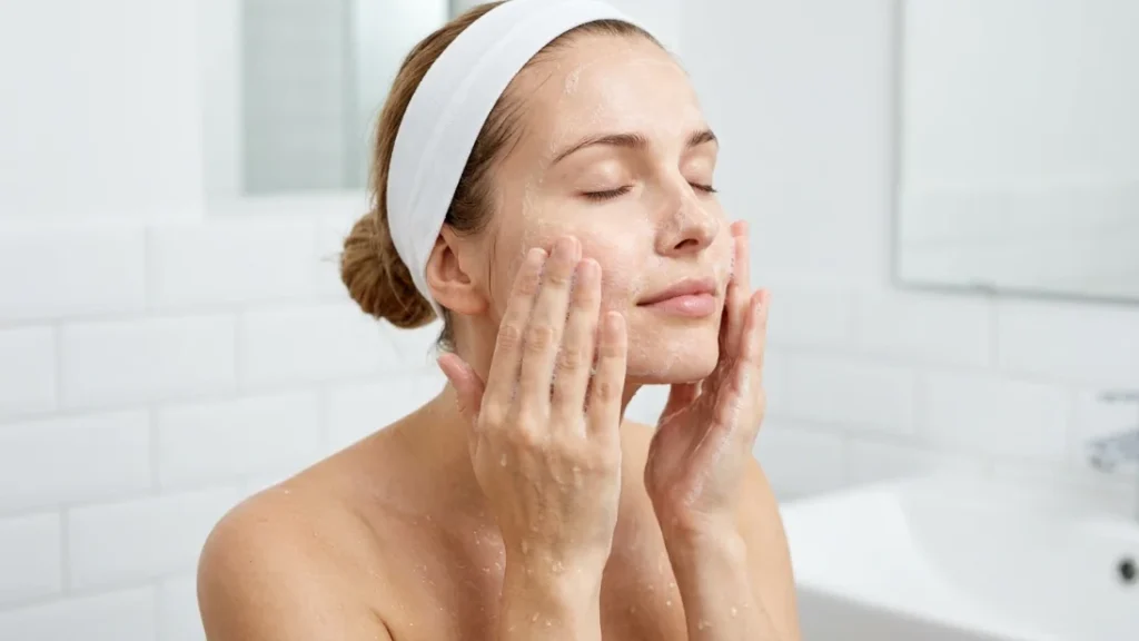 easy daily sunscreen skincare routine