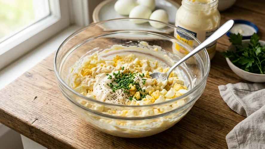 deep conditioning egg mayonnaise mask