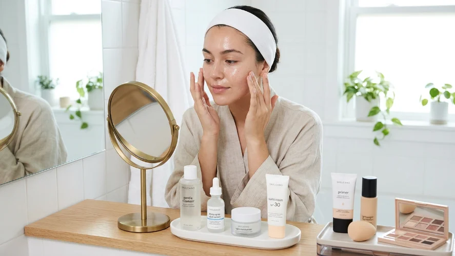 prepping skin for flawless Eid makeup