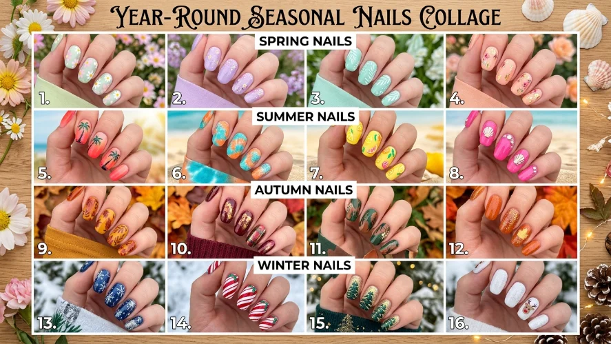 best nail polish shades for every season